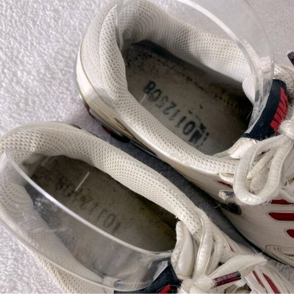 Vintage Nike Impax Atlas 2 White Red Lace Up Trainers Athletic Sneakers 8 - Picture 10 of 15